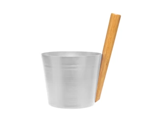 RENTO Szauna dézsa szett alumíniumból, natúr színben, 5L