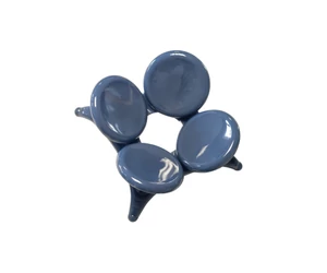 HaLu ergonómikus szolárium fejtámla, kék