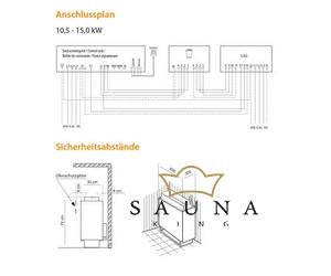 EOS Finn szaunakályha P1, 10,5 kW-15kW (kő nélkül)
