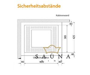 EOS Finn szaunakályha Cubo, 7,5kW-12kW (kő nélkül)