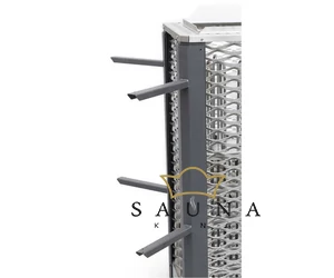 EOS Saunadome II finn szaunakályha, 9kW-18kW, ezüst, álló