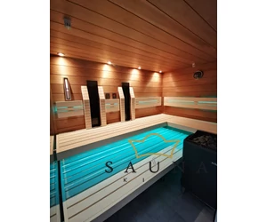 EOS Euro Max finn szaunakályha, 9kW-15kW, antracit, álló