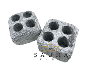 Párologtató szauna kövek zsírkőből (2 db-os szett)