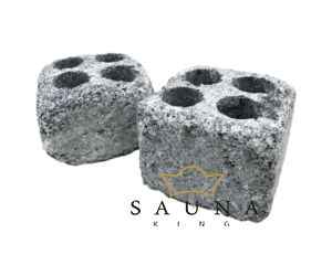 Párologtató szauna kövek zsírkőből (2 db-os szett)