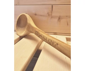 FINNSA Szauna kanál nyírfából, hosszúnyelű, 45cm/150ml