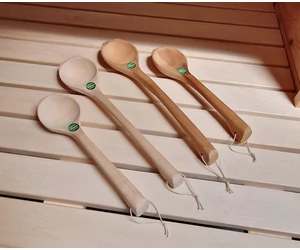 FINNSA Szauna kanál nyírfából, hosszúnyelű, 45cm/150ml