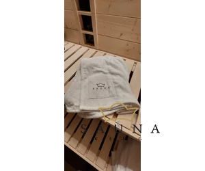 Eliga Szaunakilt zsebbel, fehér, hölgyeknek, hossza kb 70cm