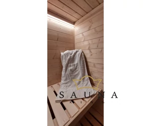 Eliga Szaunakilt zsebbel, fehér, hölgyeknek, hossza kb 70cm