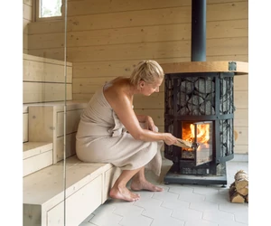 RENTO "Kenno" fürdőköntös, bézs színben, S/M