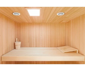 Szauna és gőzfürdő hangszóró fehér, 70 °C-ig hőálló