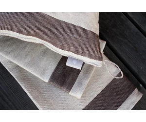 EMENDO ülő kendő, barna, 40×50 cm