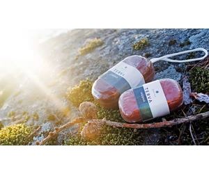 EMENDO szaunázás utáni szappan akasztóval, „Égő hasábfa füstös illata” 180g