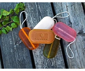 EMENDO szaunázás utáni szappan akasztóval, eukaliptusz illatban 180g