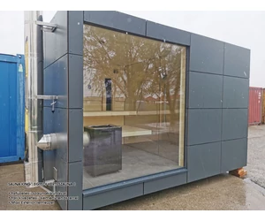 HARVIA fali kivezetésű kéményrendszer fatüzelésű szauna kályhához, fém