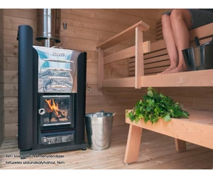 HARVIA tető kivezetésű kéményrendszer fatüzelésű szaunakályhához, fém