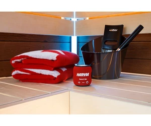 HARVIA Bluetooth hangszóró piros 5 W, 1800 mAh, IPX6 vízálló és hőálló max. 65℃