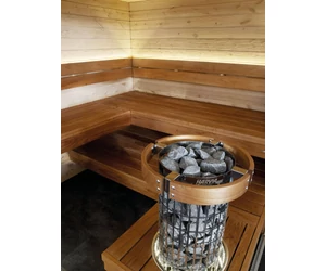 HARVIA Cilindro szaunakályha vezérlés nélkül 10-13,5 kw (változtatható teljesítményű)