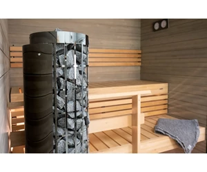 HARVIA Cilindro szaunakályha vezérlés nélkül FEKETE 6,6 kw