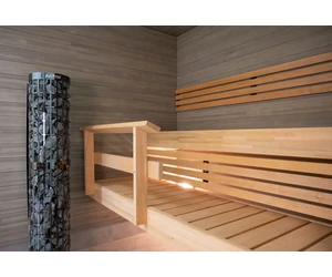 HARVIA Cilindro szaunakályha vezérlés nélkül FEKETE 6,6 kw