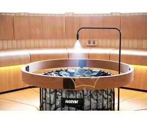 HARVIA Fa kályhavédő keret, LED világítással, Legend 11,0 kW kályhákhoz