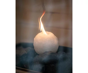 Szauna jéggolyó készítő benzinkék színben