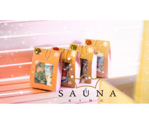 FINN karácsonyi szauna ajándék szett hölgyeknek RENTO mézeskalács szauna illattal