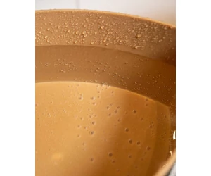 RENTO "Pisara" biokompozit lábdézsa, barna színben