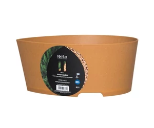 RENTO "Pisara" biokompozit lábdézsa, barna színben