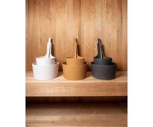 RENTO "Pisara" biokompozit lábdézsa, barna színben