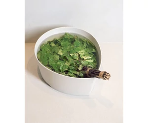 RENTO "Pisara" biokompozit lábdézsa, natur színben