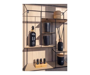 RENTO szauna ajándék szett, 3x10ml szauna illat, bambusz tartóban