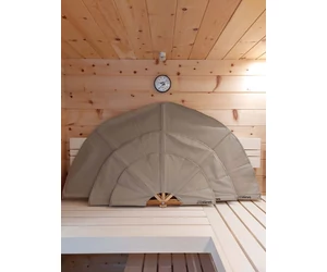 Saunagut szaunalegyező PLUS, Világosbarna színben