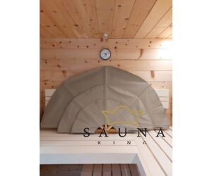 Saunagut szaunalegyező PLUS, Világosbarna színben