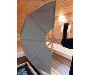 Saunagut szaunalegyező PLUS, Világosbarna színben