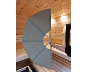 Saunagut szaunalegyező PLUS, Világosbarna színben