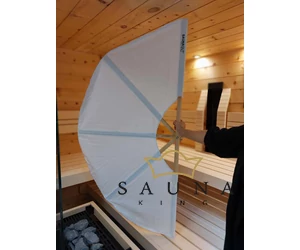 SAUNAGUT szaunalegyező KICSI, Fehér színben