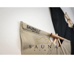SAUNAGUT szaunalegyező PLUS, Narancs/piros színben