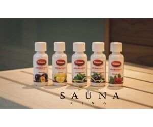 Finnsa Szauna illat „AROMA” 5 db-os szett, 5 féle különböző aroma