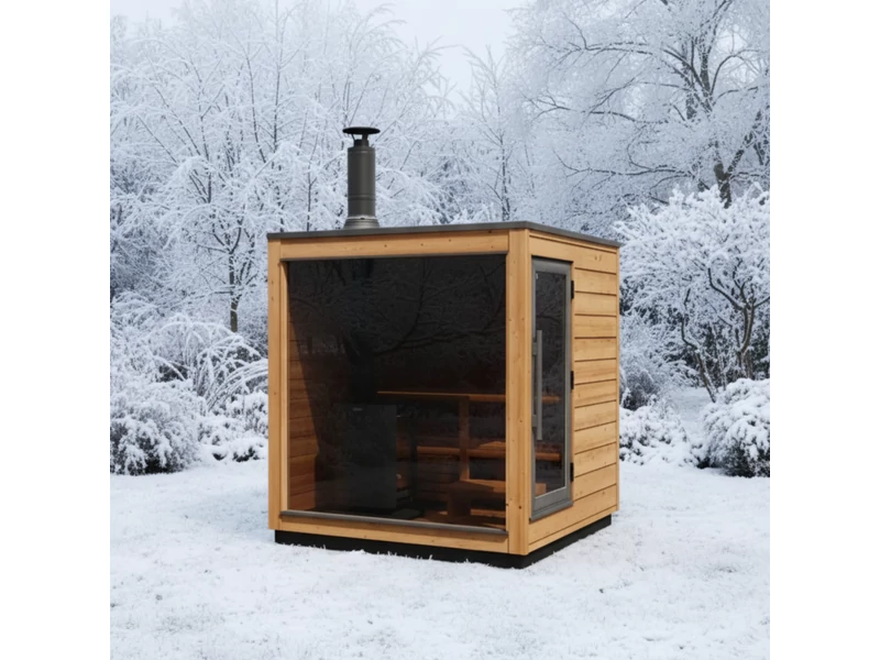 HARVIA KERTI SZAUNA KIRAMI FINVISION - HARVIA Pro 20 fatüzelésű szaunakályhával