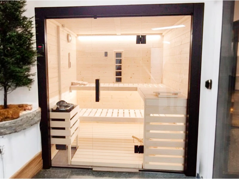 HARVIA Family Medium finn- és infraszauna 196x159cm