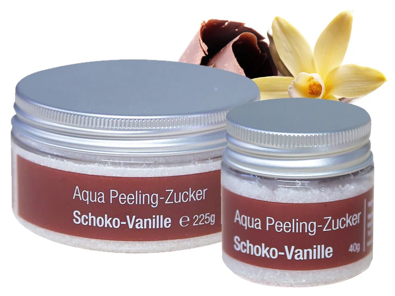 Illatos testradír cukor, csokoládé-vanilia, 2 méretben