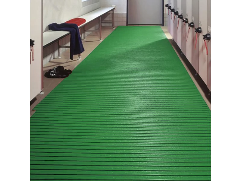 ÚJ! Csúszásgátló higiéniai szőnyeg vizes területre, szaunába, négyzetméterre, Zöld