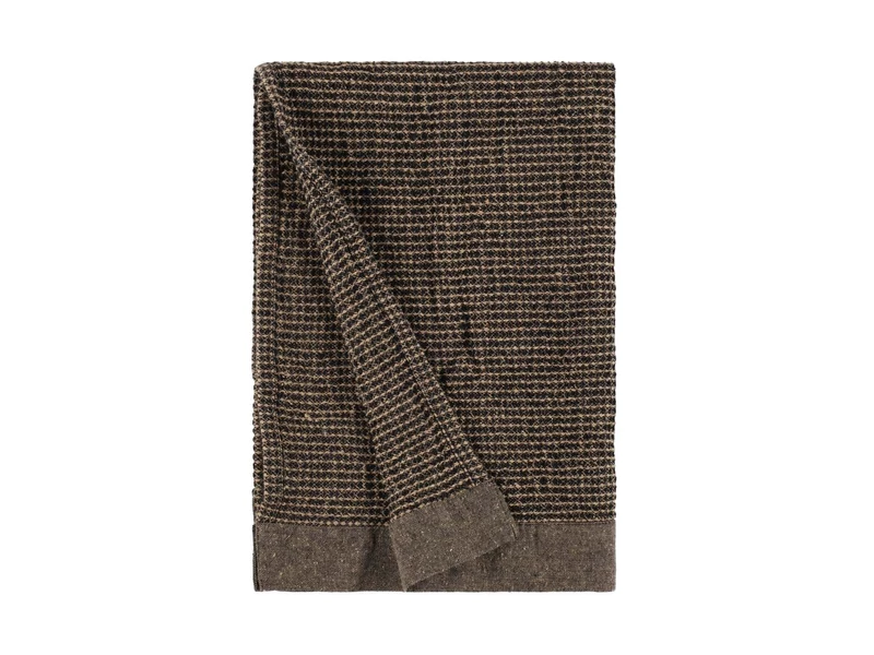 RENTO "Kenno" szauna törölköző, barna színben, 50 × 70 cm