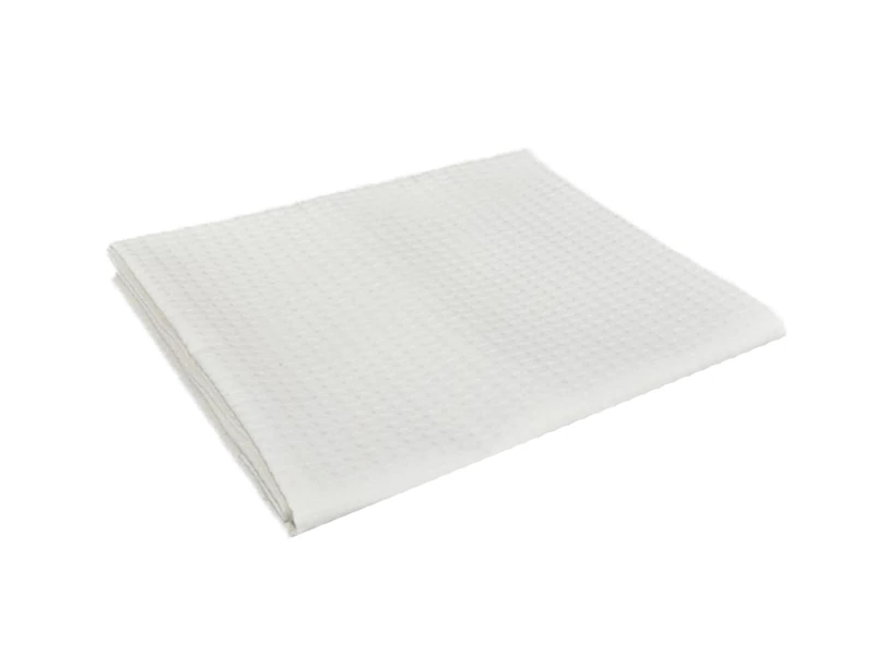 Darázsmintás szaunalepedő fehér vászon, 100x150 cm, 180 g/m²