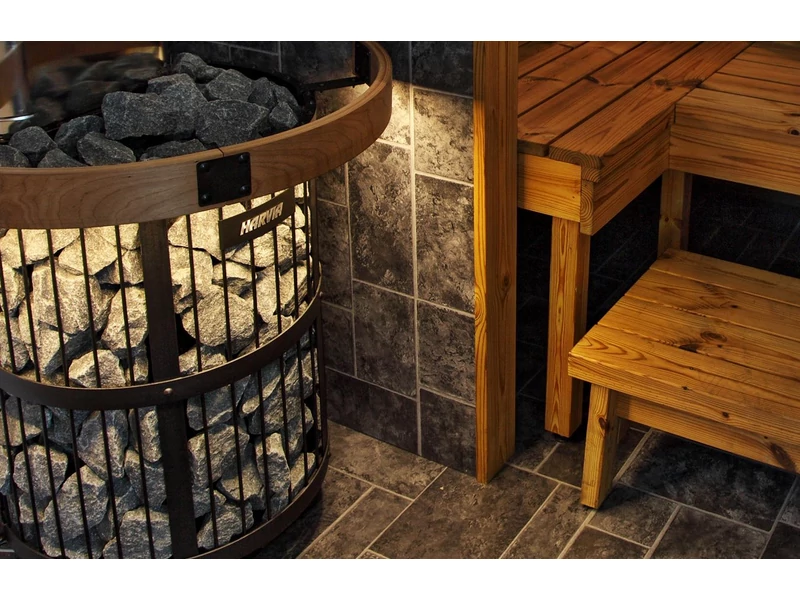 HARVIA Legend kályhavédő gyűrű 16,5kw - világítással