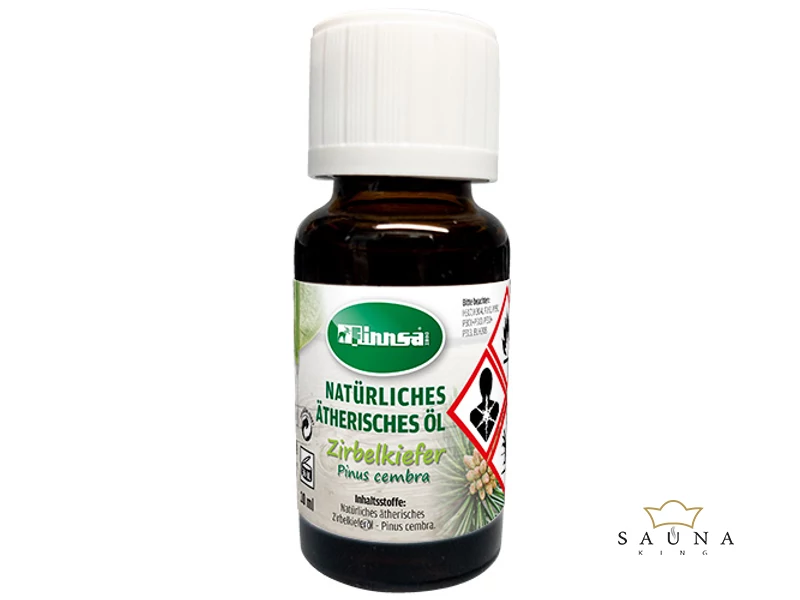 FINNSA 100% tisztaságú szauna illóolaj, Cirbolyafenyő, 10 ml