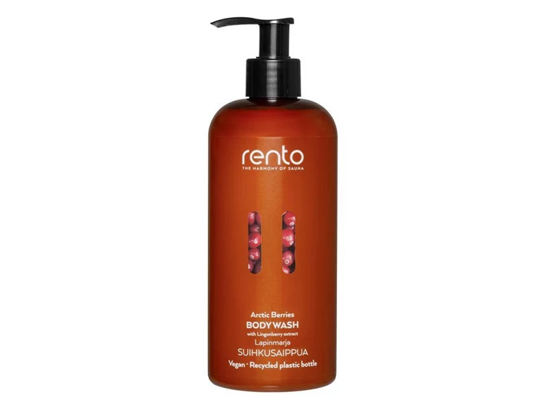 RENTO szaunázás utáni tusfürdő, Lappföldi bogyó, 400ml