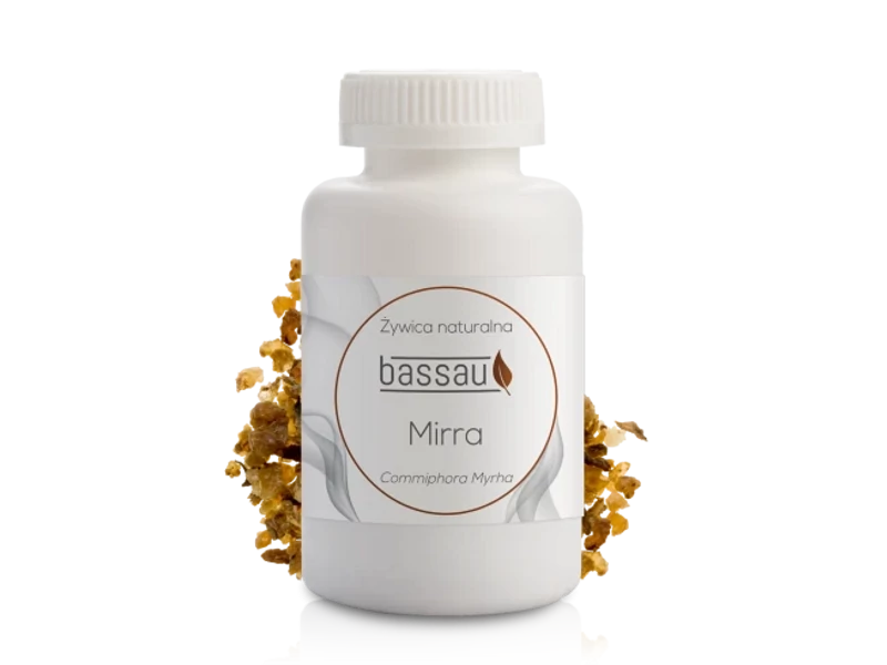 BASSAU Prémium minőségű természetes füstölő, Mirhagyanta, 50g