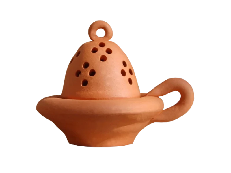 BASSAU Agyag füstölő edény